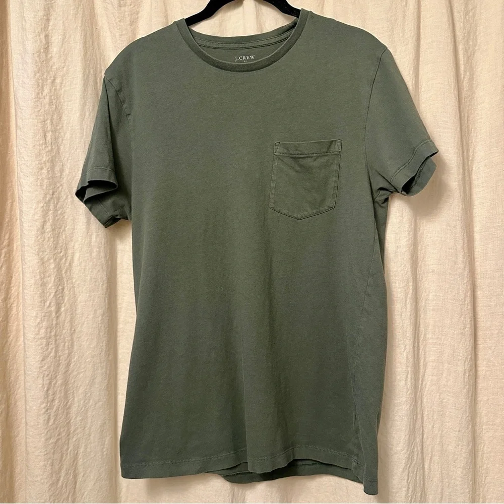 J. Crew Slim Green Tee